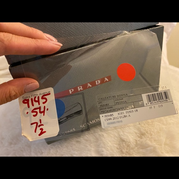 Prada ship ons, pink - Picture 4 of 5